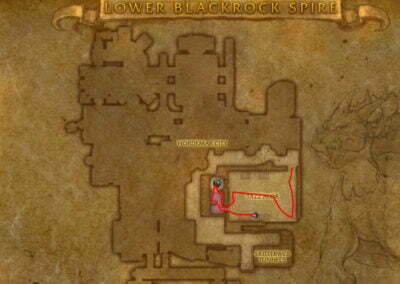Dungeon Fasrms Lower Blackrock Spire TazzAlor Route 5