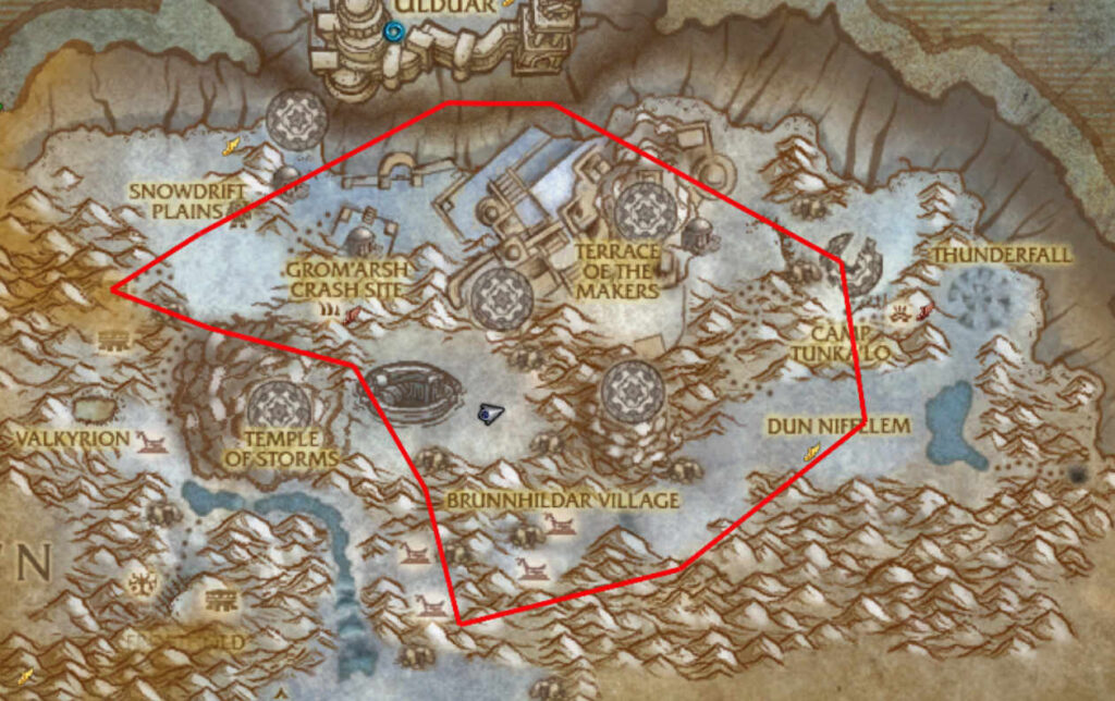Titanium Ore Farm The Storm Peaks WoW