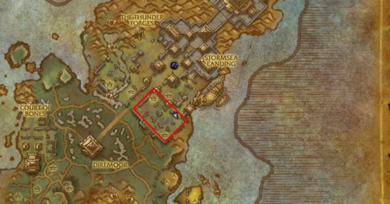 Conquerors Terrace Isle of Thunder location