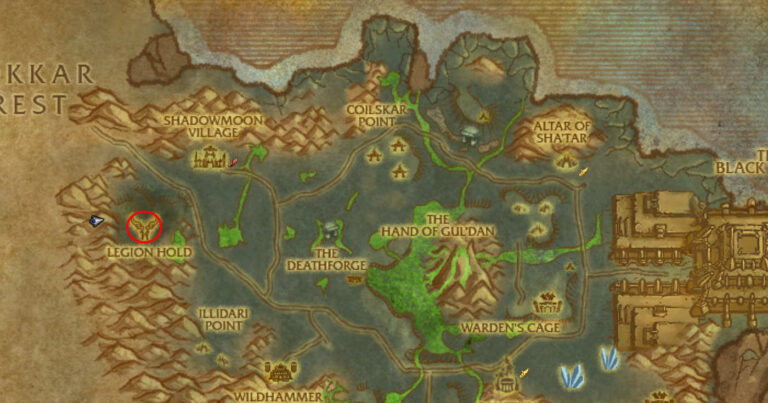 Legion Hold shadowmoon valley farm location