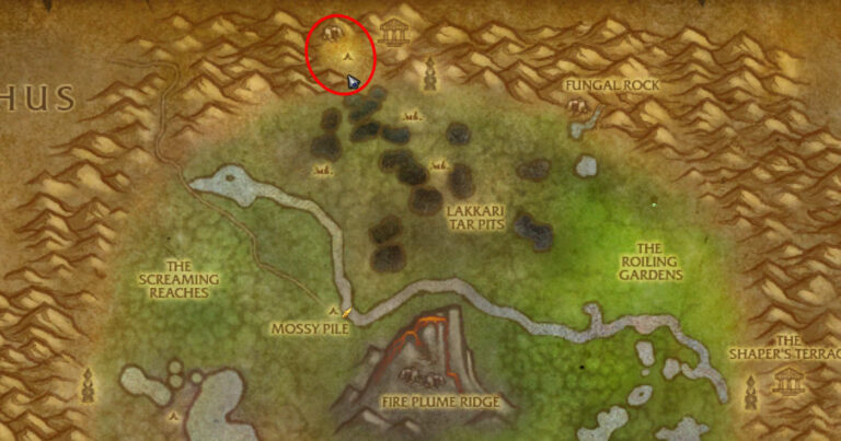 Marshals refuge Un'Goro Crater farm location